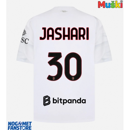 AC Milan Ardon Jashari #30 Gostujuci Dres 2026-27 Kratak Rukav